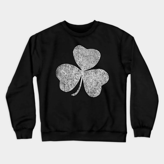 Vintage Distressed Shamrock Crewneck Sweatshirt by Flippin' Sweet Gear